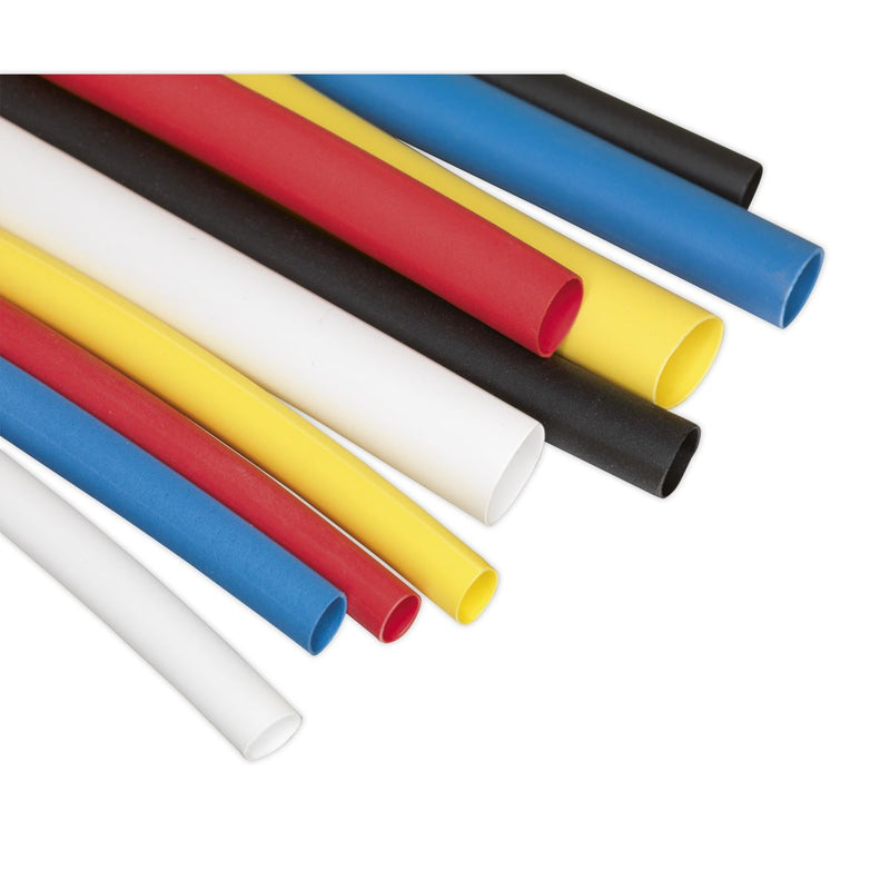 Sealey Heat Shrink Tubing Assortment 180pc 50 & 100mm Mixed Colours HST501MC Sealey - Dynamic Drive
