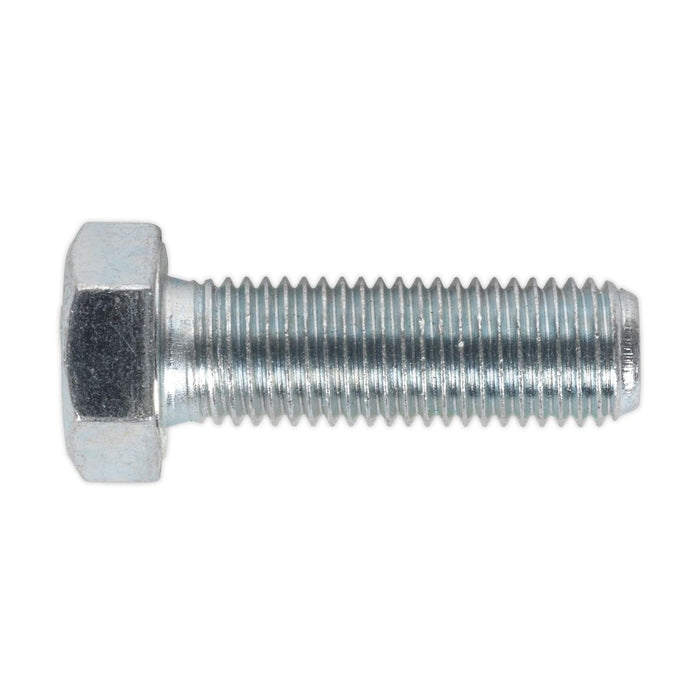 Sealey HT Setscrew M16 x 50mm 8.8 Zinc Pack of 10 SS1650 Sealey - Dynamic Drive
