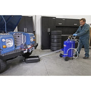 Sealey Cantilever Air Discharge Mobile Oil Drainer with Probes 80L AK462DX Sealey - Dynamic Drive