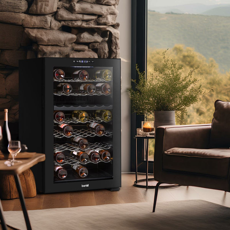 Baridi 52 Bottle Dual Zone Wine Fridge & Cooler DH236 Baridi - Dynamic Drive