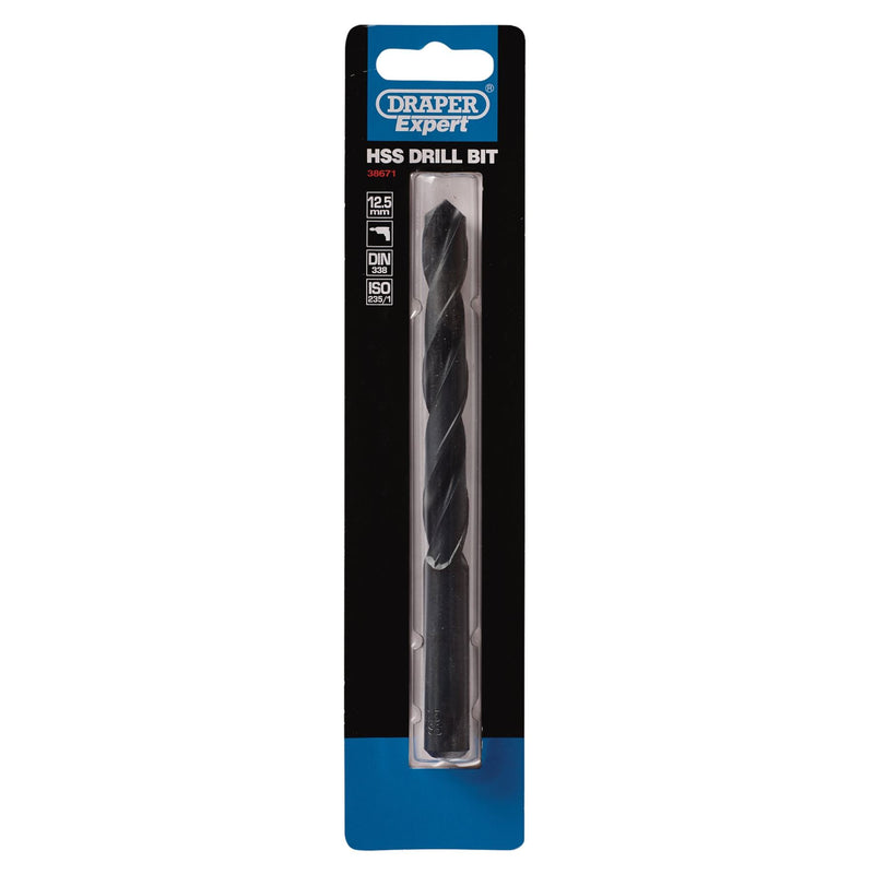 Draper HSS Drill Bit, 12.5mm 38671 Draper - Dynamic Drive