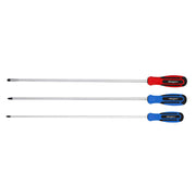 Sealey Screwdriver Set 3pc Extra-Long S0895 Sealey - Dynamic Drive
