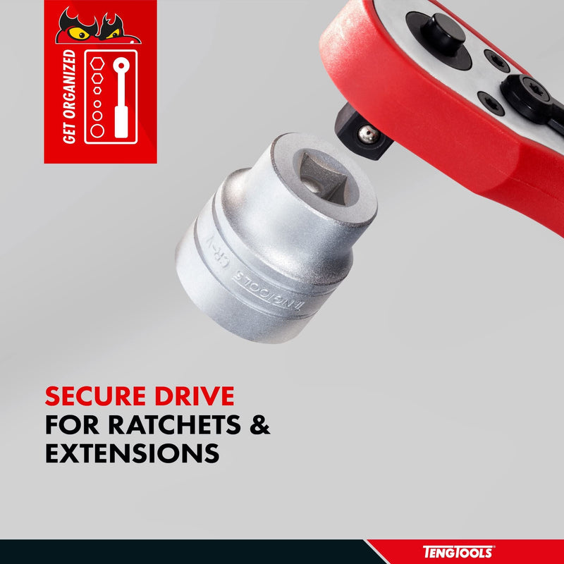 Teng Tools 1/2" Socket 6 pt Metric 20mm Teng Tools - Dynamic Drive