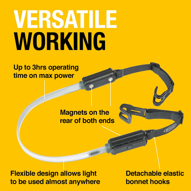 Ring RUBL1500 Magflex 1000 Flexable LED Inspection Lamp Torch Work Light Ring - Dynamic Drive