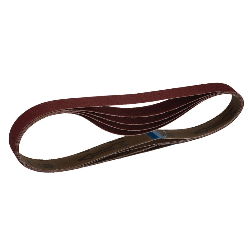 Draper Cloth Sanding Belt, 25 x 762mm, 120 Grit (Pack of 5) 08698 Draper - Dynamic Drive