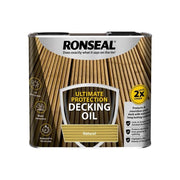 Ronseal Ultimate Protection Decking Oil Natural 2.5 litre Ronseal - Dynamic Drive