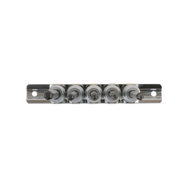 Laser Long Ball End Hex Socket Bit Set 3/8"D 5pc 6765 Laser - Dynamic Drive