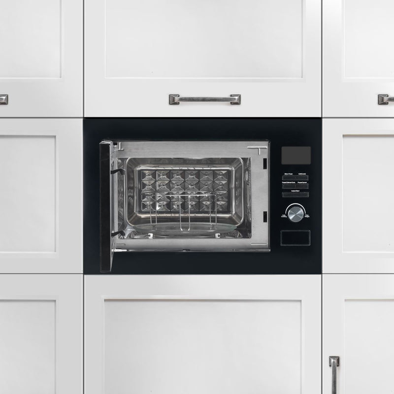 Baridi Integrated Microwave Oven with Grill 25L Capacity 900W - Black Baridi - Dynamic Drive