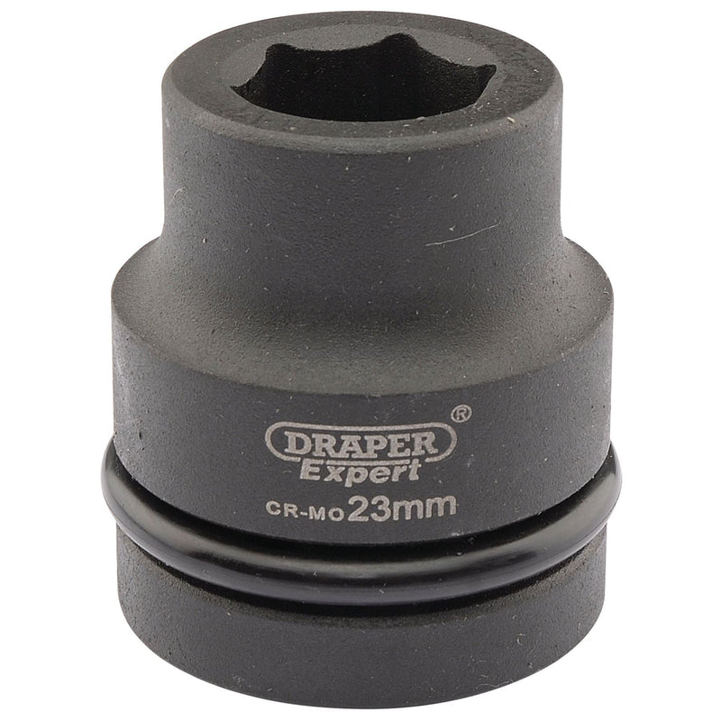 Draper Expert HI-TORQ 6 Point Impact Socket, 1" Sq. Dr., 23mm 05104 Draper - Dynamic Drive