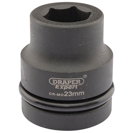 Draper Expert HI-TORQ 6 Point Impact Socket, 1" Sq. Dr., 23mm 05104 Draper - Dynamic Drive