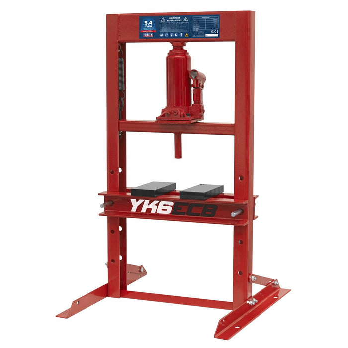 Sealey Hydraulic Press 5.4 Tonne Economy Bench Type YK6ECB Sealey - Dynamic Drive