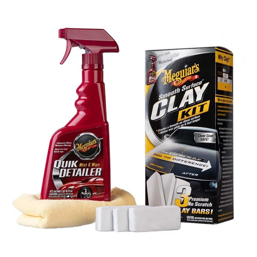 Meguiar's G191700EU Smooth Surface Clay Kit Quick Detailer Meguiars - Bars 4 Cars