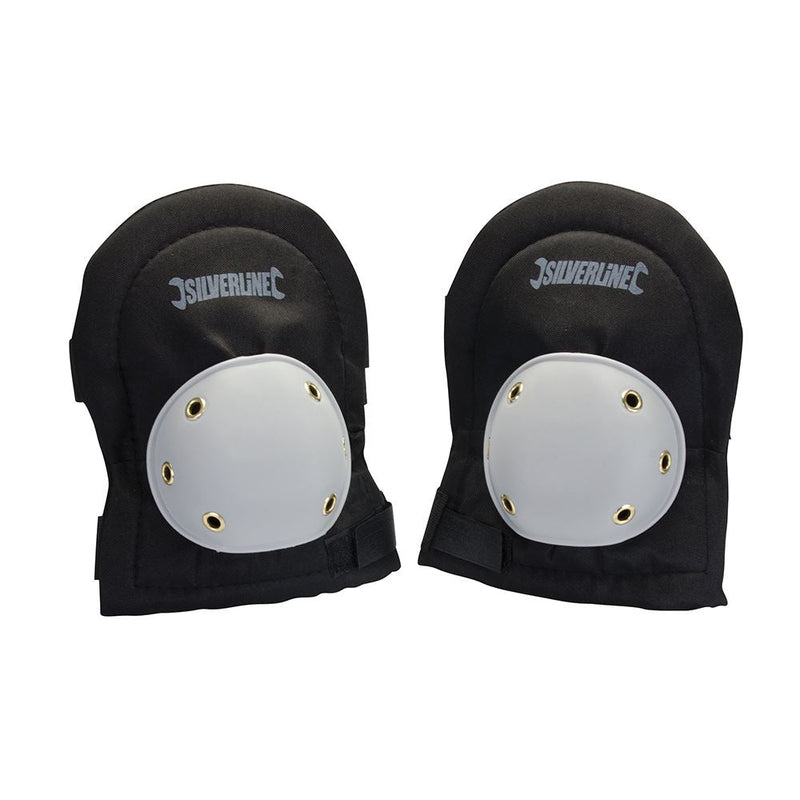 Silverline Hard Cap Knee Pads Adjustable Silverline - Dynamic Drive