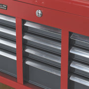 Sealey Topchest 6 Drawer with Ball-Bearing Slides Red/Grey AP2201BB Sealey - Dynamic Drive