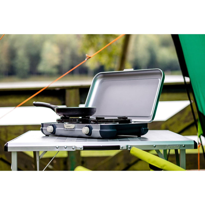 Campingaz Slim Design Camping Kitchen 2 Burner Stove Outdoors Cooking Campingaz - Dynamic Drive