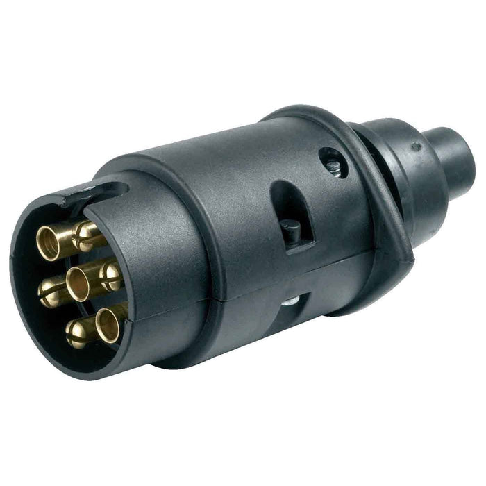 Ring Automotive A0013 12N 7 Pin Plastic Plug For Trailer Lights Male Replacement Ring Automotive - Dynamic Drive