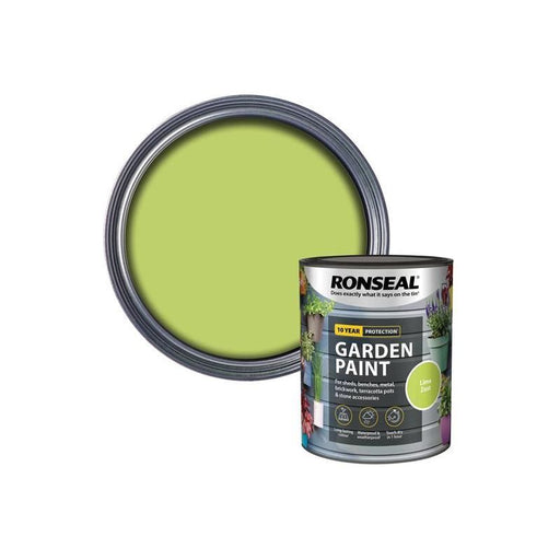 Ronseal Garden Paint Lime Zest 750ml Ronseal - Dynamic Drive
