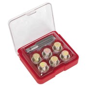 Sealey Oil Drain Plug Thread Repair Set M17 VS617 Sealey - Dynamic Drive