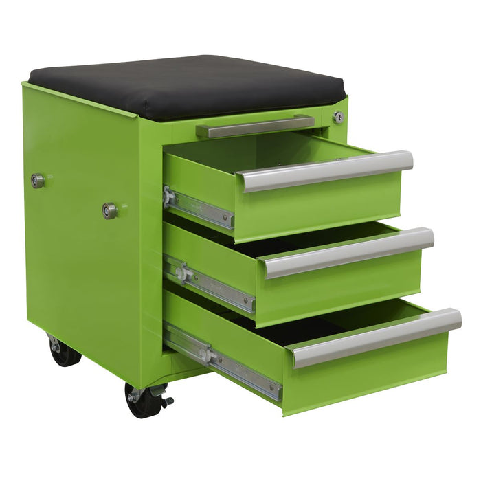 Sealey Rollcab 3 Drawer & Utility Seat AP556CSHV Sealey - Dynamic Drive