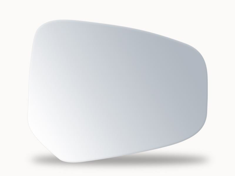 Summit Stick-On Commercial Mirror Glass fits Ford Transit Courier 14 to 17 RHS Summit - Dynamic Drive
