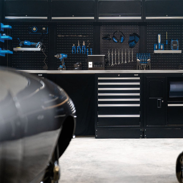 Draper BUNKER Modular Storage Combo with Sink and Stainless Steel Worktop (25 Pi Draper - Dynamic Drive