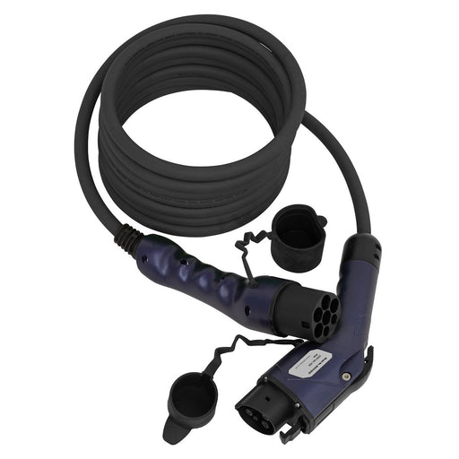 Sealey EV Charging Cable Type 1 to Type 2 32A 5m EVCC1232 Sealey - Dynamic Drive