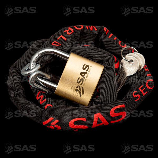 SAS MULTI-PURPOSE 1000x6mm Chain and UB50 Padlock SAS - Dynamic Drive