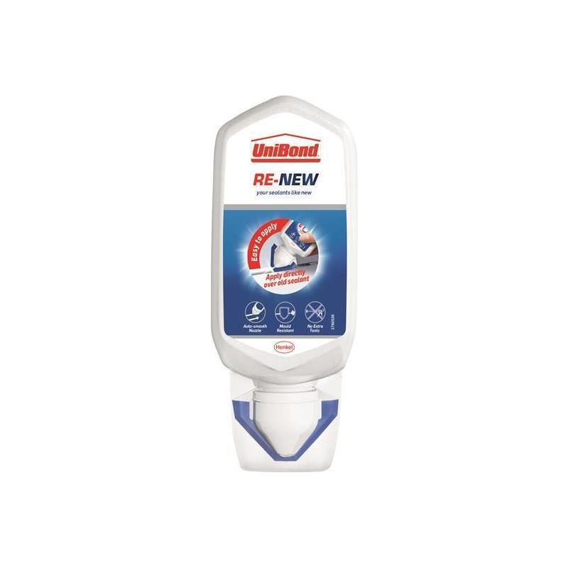 Unibond RE-NEW Silicone Sealant White 80ml UniBond - Dynamic Drive