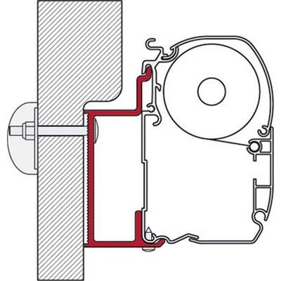 98655-764 ADAPTOR EURA MOBIL KARMANN Fiamma  - Dynamic Drive