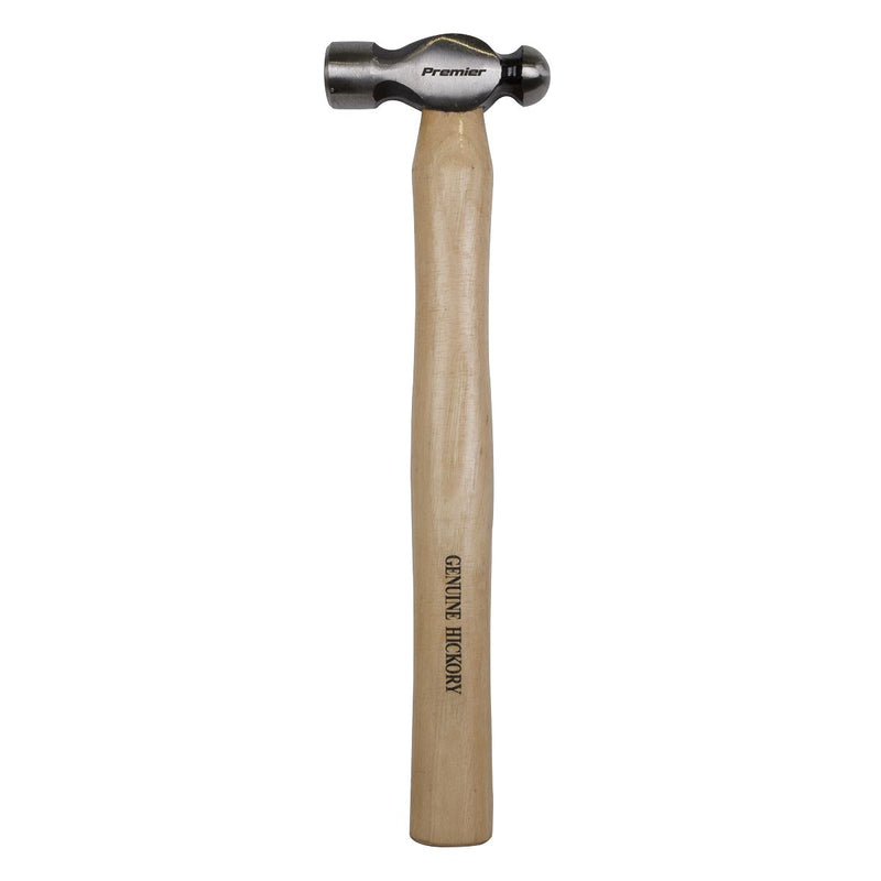 Sealey Ball Pein Hammer 12oz Hickory Shaft BPH12 Sealey - Dynamic Drive