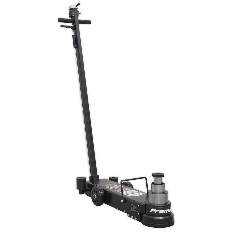 Sealey Air Operated Jack 10-40 Tonne Telescopic Long Reach/Low Profile Sealey - Dynamic Drive