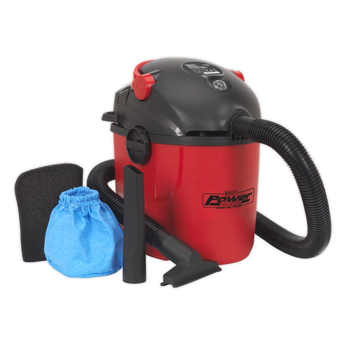 Sealey Vacuum Cleaner Wet & Dry 10ltr 1000W/230V PC100 Sealey  - Dynamic Drive