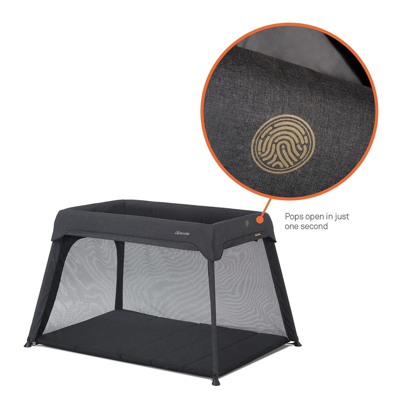 Micralite Sleep+Go Travel Cot 0 Silver Cross - Dynamic Drive