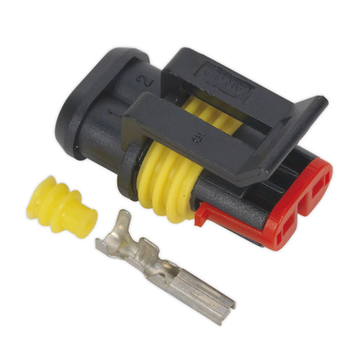 Sealey Superseal Female Connector 2-Way Pack of 5 SSC2F Sealey - Dynamic Drive