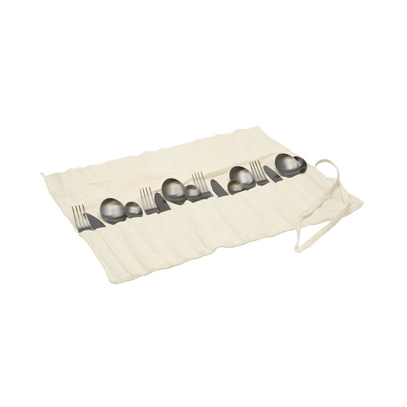 Travellife Altea Cutlery Set Stainless Steel Black 16 Pieces 1191070 Travellife - Dynamic Drive
