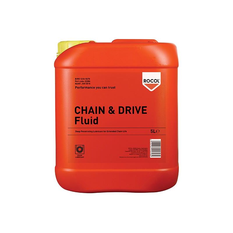 Rocol CHAIN & DRIVE Fluid 5 Litre ROCOL - Dynamic Drive