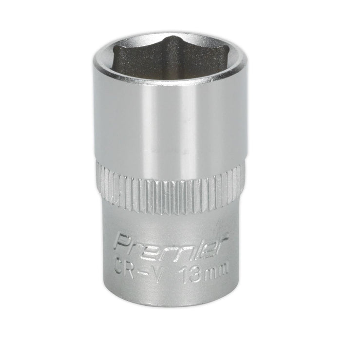 Sealey WallDrive Socket 13mm 3/8"Sq Drive S3813 Sealey - Dynamic Drive