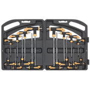 Sealey T-Handle TRX-Star* & Hex Key Set 16pc S0916 Siegen by Sealey - Dynamic Drive