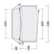 Outwell Seacrest Poled Driveaway Campervan Awning Outwell - Dynamic Drive