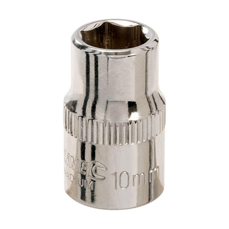 Silverline Socket 3/8" Drive 6pt Metric 10mm Silverline - Dynamic Drive