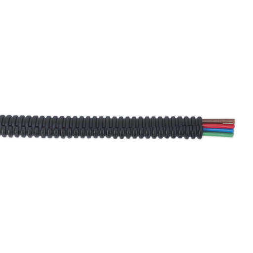 Sealey Convoluted Cable Sleeving Split7-10mm 50m CTS0750 Sealey - Dynamic Drive