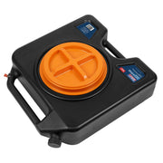 Sealey Oil/Fluid Drain & Recycling Container 15L Wheeled DRP44 Sealey - Dynamic Drive