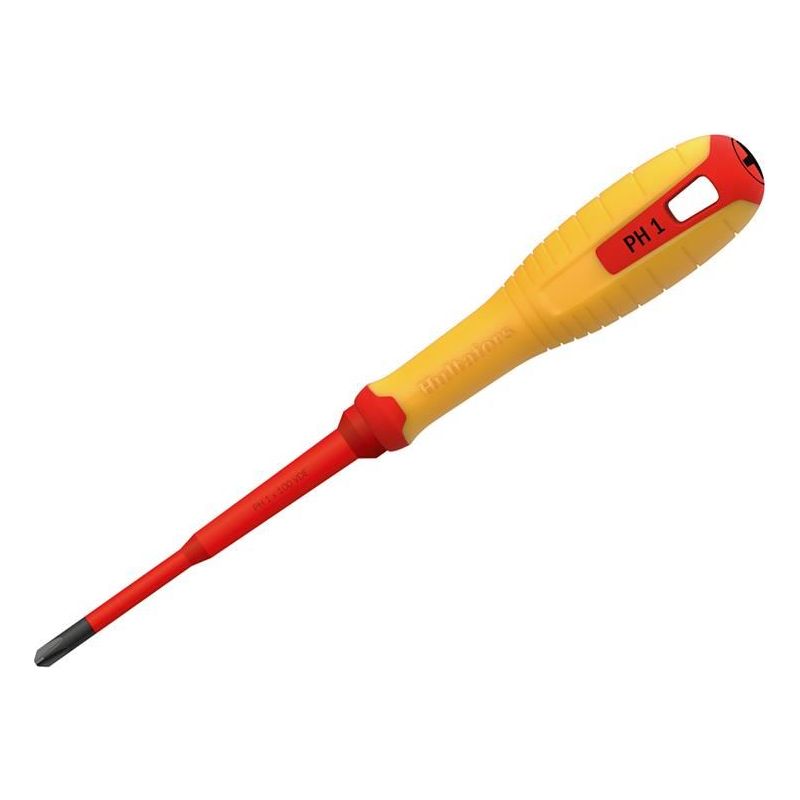 Hultafors VDE Phillips Screwdriver PH1 x 100mm Hultafors - Dynamic Drive