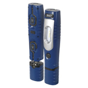 Sealey Blue Rechargeable 360° Inspection Lamp 7 SMD+3W LED Lithium-ion Sealey  - Dynamic Drive