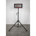 Sealey Infrared Quartz Heater with Tripod Stand 230V 1.2kW IR12CT Sealey - Dynamic Drive