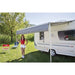 Fiamma CaravanStore 225 Lightweight Awning Royal Grey Fabric Caravan 06760A01R Fiamma  - Dynamic Drive
