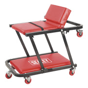 Sealey Creeper/Seat Steel with 7 Wheels & Adjustable Head Rest SCR79 Sealey - Dynamic Drive