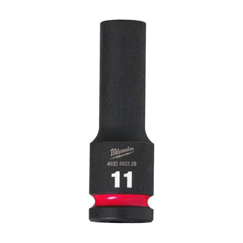 Milwaukee Hex Socket Shw 1/2 Deep 11Mm-1Pc 4932480329 Milwaukee - Dynamic Drive