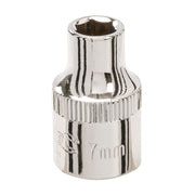 Silverline Socket 3/8" Drive 6pt Metric 7mm Silverline - Dynamic Drive