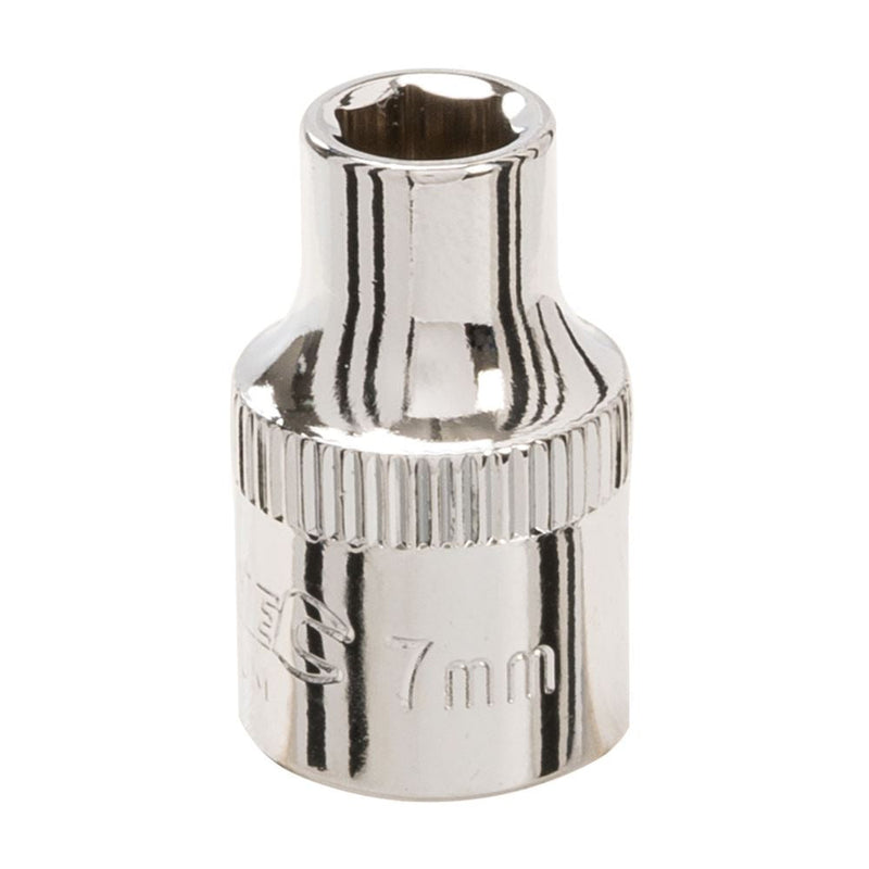 Silverline Socket 3/8" Drive 6pt Metric 7mm Silverline - Dynamic Drive